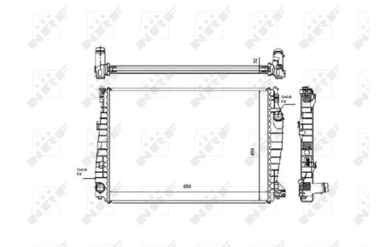 Radiator, engine cooling, Image 4