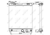 Radiator, engine cooling