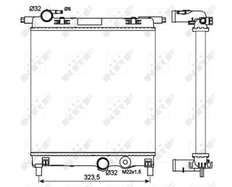 Radiator, engine cooling, Image 2