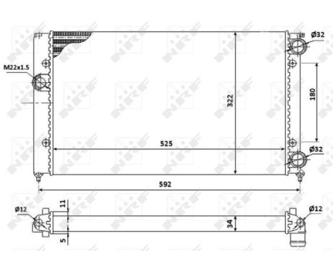 Radiator, engine cooling, Image 5