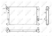 Radiator, engine cooling