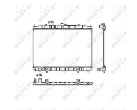 Radiator, engine cooling, Image 2