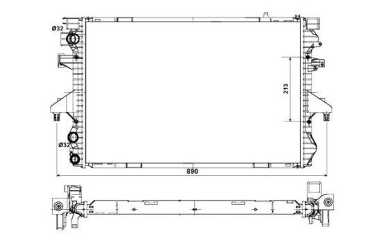 Radiator, engine cooling, Image 5