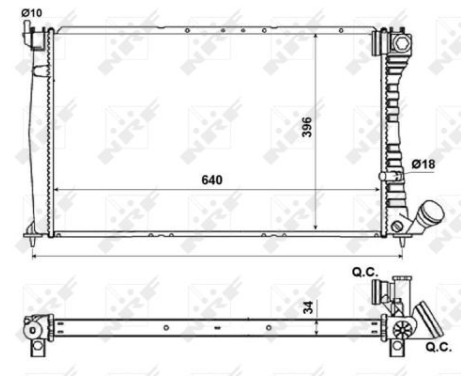 Radiator, engine cooling, Image 5