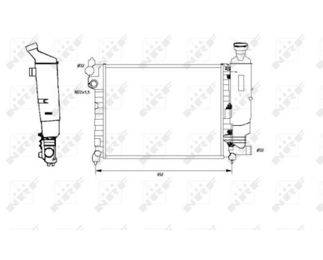 Radiator, engine cooling, Image 2