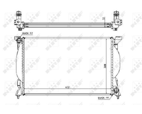 Radiator, engine cooling, Image 5