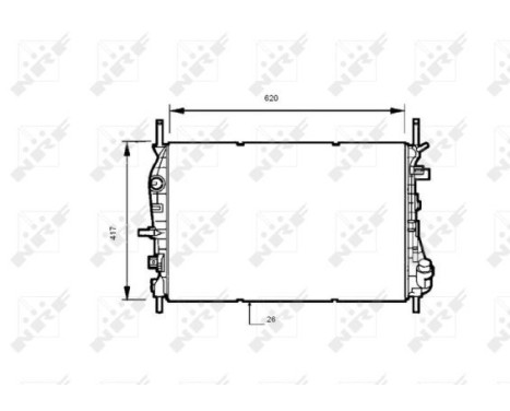 Radiator, engine cooling, Image 4