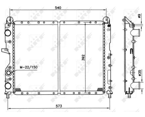 Radiator, engine cooling, Image 4