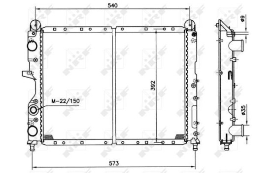 Radiator, engine cooling, Image 3