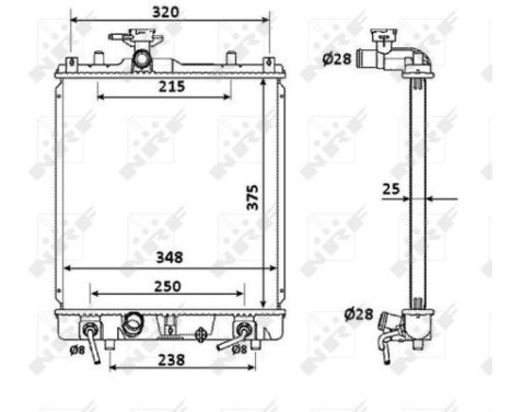 Radiator, engine cooling, Image 5