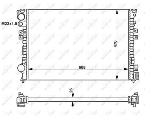 Radiator, engine cooling, Image 4