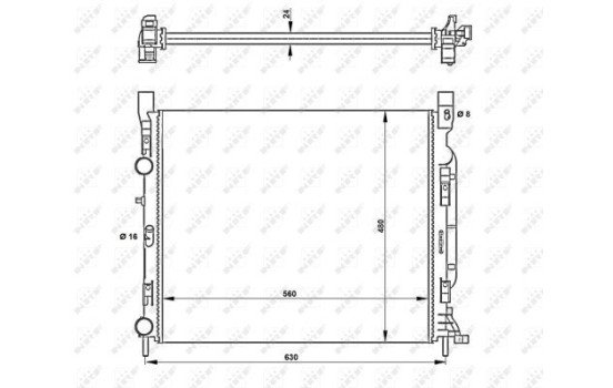 Radiator, engine cooling, Image 3