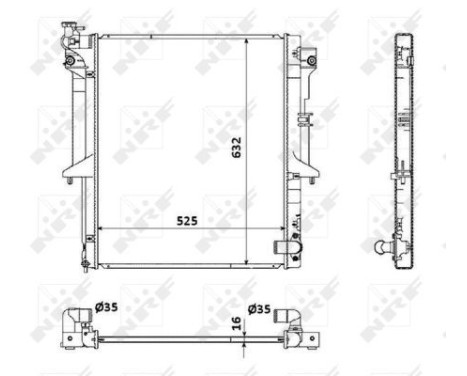 Radiator, engine cooling, Image 4