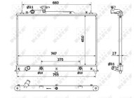 Radiator, engine cooling