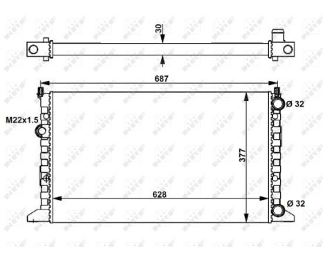 Radiator, engine cooling, Image 2