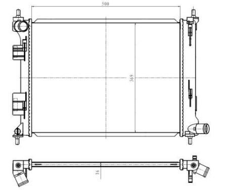 Radiator, engine cooling, Image 5