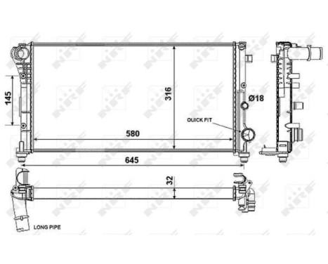 Radiator, engine cooling, Image 4