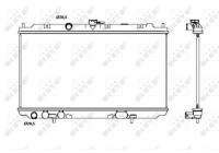 Radiator, engine cooling
