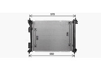 Radiator KA2343 Ava Quality Cooling