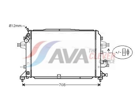 Radiator OL2489 Ava Quality Cooling