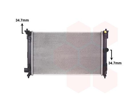 RADIATOR PETROL 54012703 International Radiators
