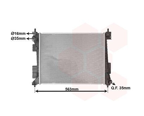 RADIATOR PETROL 82012751 International Radiators