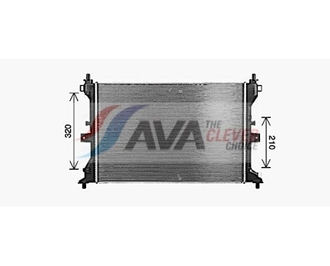 Radiator SZ2166 Ava Quality Cooling