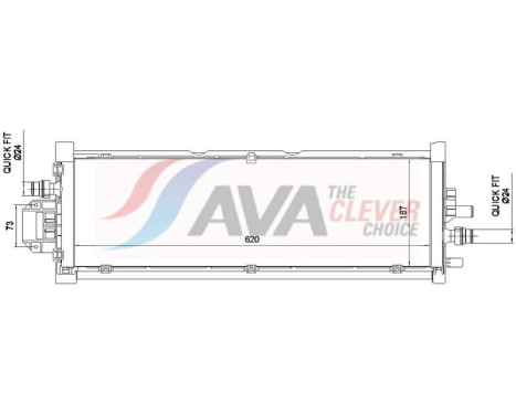 Radiator TE2002 Ava Quality Cooling