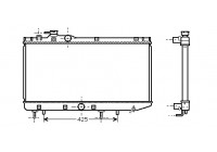 RADIATOR TERCEL 15D AT 94-99 53002275 International Radiators