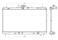 Radiator TO2799 Ava Quality Cooling
