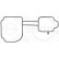 Gasket, thermostat housing 709.640 Elring, Thumbnail 2