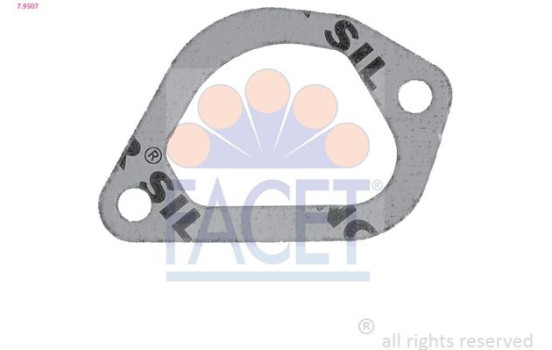 Gasket, thermostat Made in Italy - OE Equivalent 7.9507 Facet