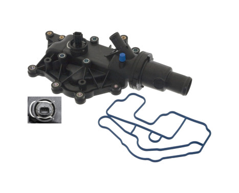 Thermostat, coolant 100233 FEBI
