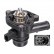 Thermostat, coolant 103377 FEBI