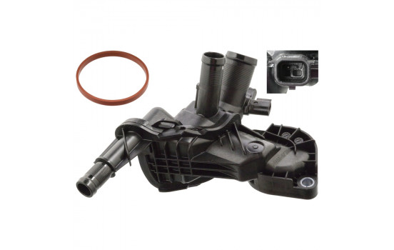 Thermostat, coolant 104791 FEBI