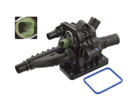 Thermostat, coolant 106066 FEBI