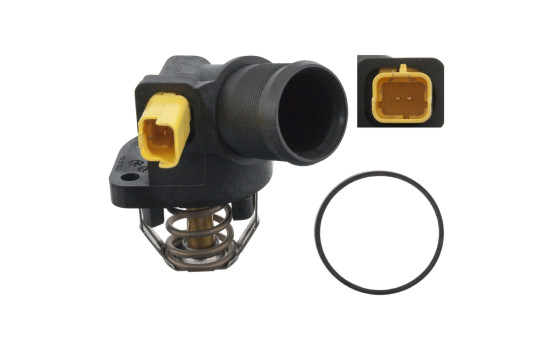 Thermostat, coolant 170586 FEBI