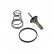 Thermostat, coolant ADK89214 Blue Print