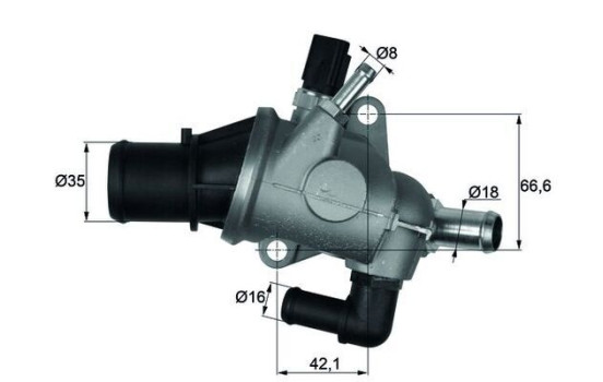 Thermostat, coolant BEHR