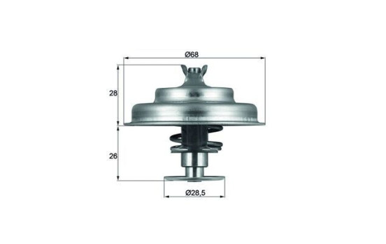 Thermostat, coolant BEHR