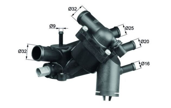 Thermostat, coolant BEHR