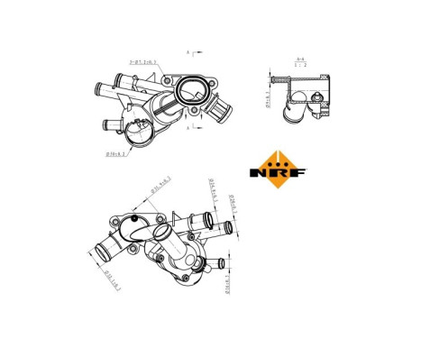 Thermostat, coolant EASY FIT, Image 5