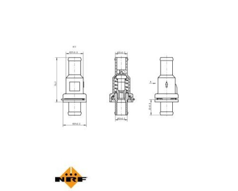 Thermostat, coolant EASY FIT, Image 5