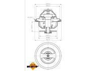 Thermostat, coolant EASY FIT