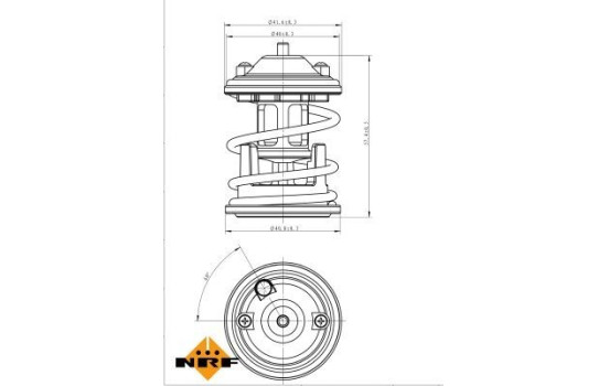 Thermostat, coolant EASY FIT, Image 3