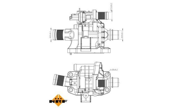 Thermostat, coolant EASY FIT, Image 3