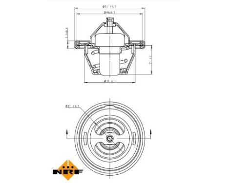 Thermostat, coolant EASY FIT, Image 5