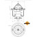 Thermostat, coolant EASY FIT, Thumbnail 3