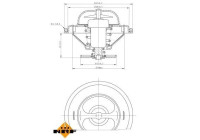 Thermostat, coolant EASY FIT