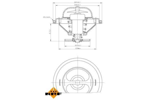 Thermostat, coolant EASY FIT